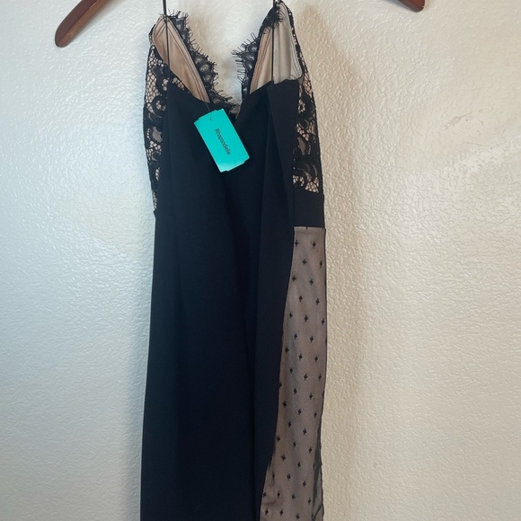 ♥️Mind Code Black and Cream Lace Chemise - Picture 7 of 10